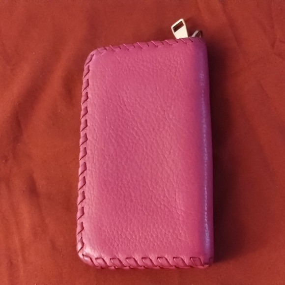 Tory Burch hot pink leather wallet - Picture 4 of 11